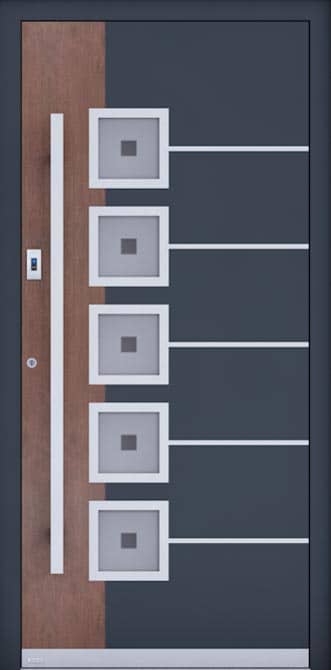 rk aluminium haustuer basic line 830 mini